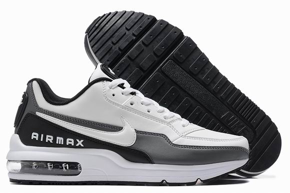 Discount China Nike Air Max LTD Men's Shoes White Grey Black-17 - Click Image to Close